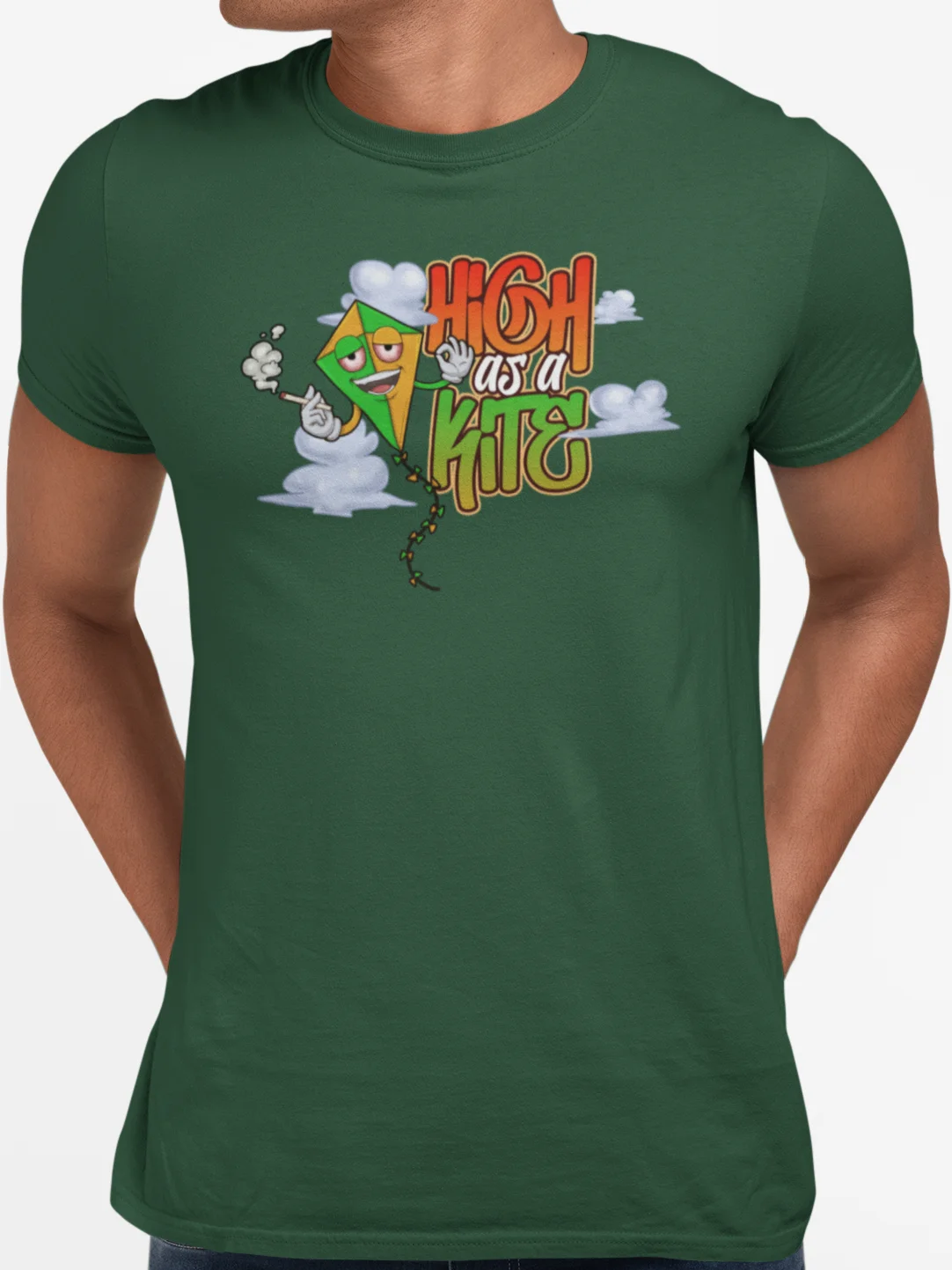 High As A Kite Jamaican T-Shirt — Di Good Tings Dem