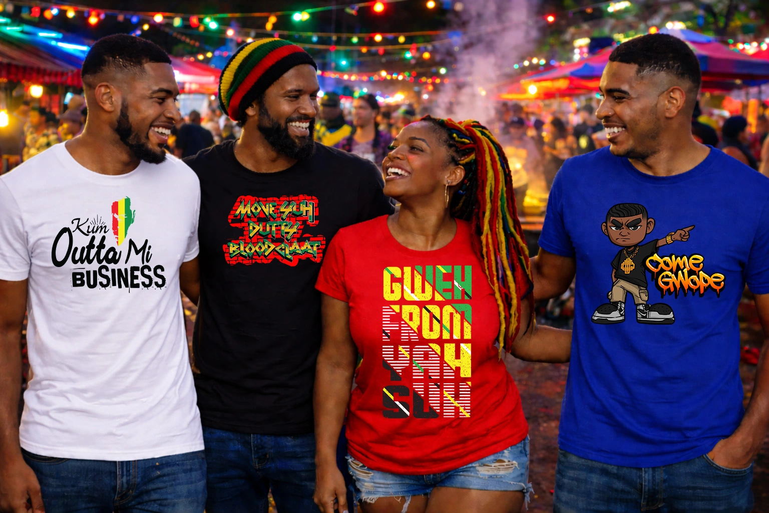 Jamaican inspired apparel lifestyle photo